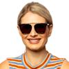 2SeeLife Floating Bridge Fashion Sun Readers (Tortoise Gray, +1.25) view 2