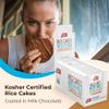 Lieber's Milk Chocolate Rice Cakes, Snack Pack, Gift Pack, Kosher Certified Dairy, Gluten Free Total of 24 Cakes (Milk Chocolate) view 3