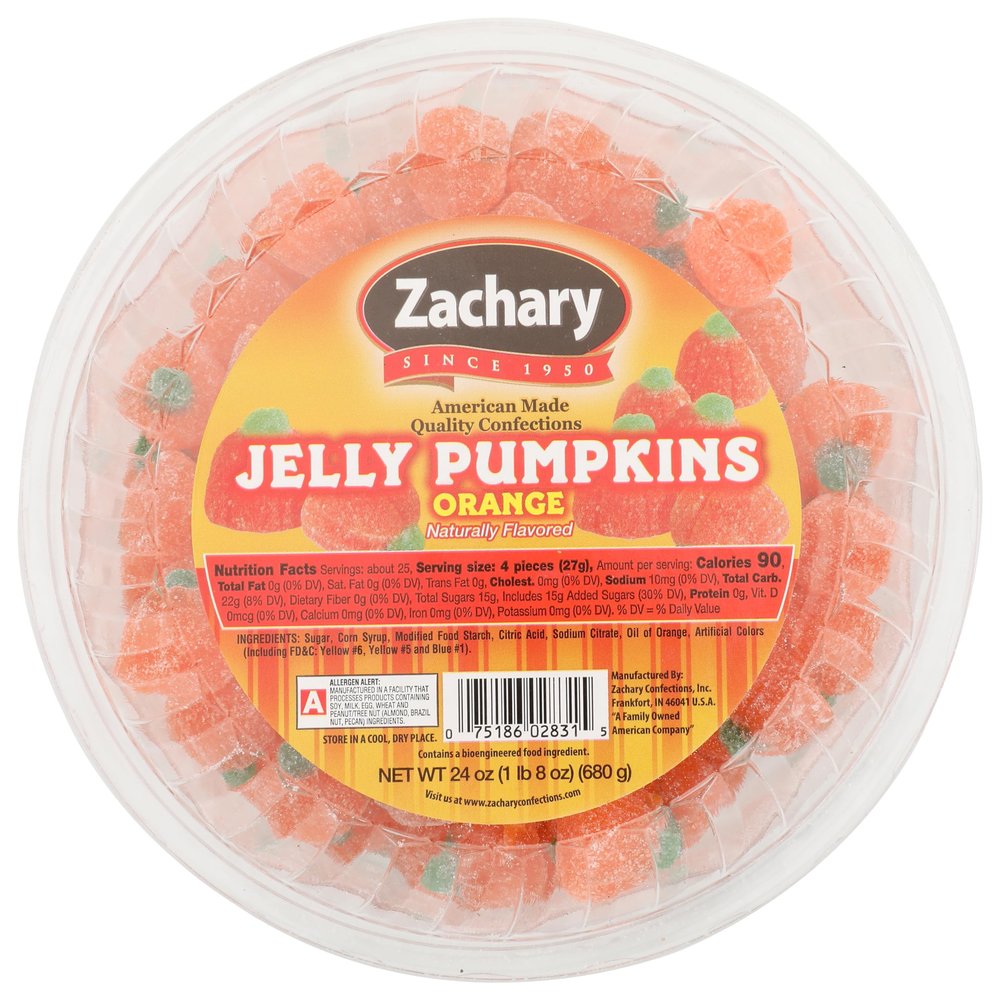 Jelly Pumpkins Halloween Candy (1.5 lb. Tub)