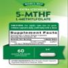 Nature's Truth L Methylfolate 15mg | 60 Capsules | Non-GMO & Gluten Free Supplement | Extra Strength view 2