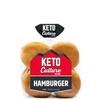 Keto Hamburger Buns by Culture Baking Made in USA,8 Count (Pack of 2) view 1