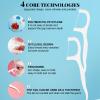 320pcs Dental Floss Picks Superfine Floss Stick No Break & No Shred Floss Oral Care Flat Wire Long Lasting Mint Eco-Friendly Toothpicks for Teeth Cleaning view 3