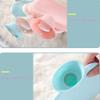 1 Liter Mini hot Water Bottle,Smooth Flat Surface,Warm Water,Warm Waist,Warm Belly,a hot Water Bottle for Pain Relief. (Color : Beige) view 3