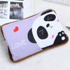 BcofoA Rechargeable Heating hot Water Bottle,hot Water Bottle,Double-Handed Plush Cover,Help Relieve Body Pain and Help Warmth (Color : Purple) view 1