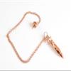 Egyptian Cut Uranus Meditation Dowsing Divination Pendulum, Copper Metal Reiki Healing Chakra Balancing Pendulum view 4