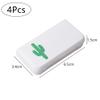 4 Pcs Daily Pill Box Case Waterproof Medicine Organizer Vitamin Holder Mini Pill Medicine Container for Travel Use view 2