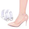 2 Pairs Womens Transparent Detachable Handy Inelastic Adjustable Shoe Straps High Heels Anti-Loose Invisible Shoelace Shoelace Shoe String Replacement Feet Accessories (60.5cm/ 23.8inch) view 1