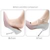 2 Pairs Womens Transparent Detachable Handy Inelastic Adjustable Shoe Straps High Heels Anti-Loose Invisible Shoelace Shoelace Shoe String Replacement Feet Accessories (60.5cm/ 23.8inch) view 4