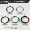 LEONTOOL Aluminum Bonsai Training Wire Bonsai Tree Wire 1mm/ 1.5 mm/ 2mm Bonsai Wire Cutter Flower Pot Hole Mesh Pad Bonsai Wire for Bonsai Tool Kit and Bonsai Trees Bonsai Wire view 2