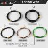 LEONTOOL Aluminum Bonsai Training Wire Bonsai Tree Wire 1mm/ 1.5 mm/ 2mm Bonsai Wire Cutter Flower Pot Hole Mesh Pad Bonsai Wire for Bonsai Trees Bonsai Wire and Bonsai Tool Kit view 2