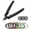 LEONTOOL Aluminum Bonsai Training Wire Bonsai Tree Wire 1mm Bonsai Wire Cutter Flower Pot Hole Mesh Pad Bonsai Wire for Bonsai Trees Bonsai Wire and Bonsai Tool Kit view 1
