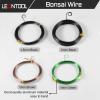 LEONTOOL Bonsai Tree Wire Aluminum Bonsai Training Wire 1mm/ 1.5 mm/ 2mm Bonsai Wire Cutter Flower Pot Hole Mesh Pad Bonsai Wire for Bonsai Trees Bonsai Wire and Bonsai Tool Kit view 2