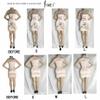 BIMEI 2PS Sponge Thigh Pads Hip Pads Sponge Thigh Pads Hip Lifting Pads (S, Beige Mini Self-adhesive) view 4