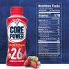 Fairlife Core Power High Protein Milk Shake, Natural Flavor Ready to Drink Protein Shake, The best Strawberry Protein Shakes, 14 fl oz , 26gm (Strawberry Banana flavor, Pack of 6 Bottles) protein, beverages, strawberries, FORBES PREMIER CARD INCLUDED view 2