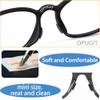 OPUGIT Nose Pads Soft Foam Adhesive Anti-Slip Eyeglass Nose Pads,16 Pairs for Glasses Eyeglasses Sunglasses,1.5mm, Black Color view 2