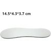 1Pcs/Set Two Sided Pofessional Dental Occlusal Photographic Mouth Mirror Rhodium Dental Plated Glass Intraoral Photo Reflector Stainless Steel Photo Mirror Orthodontic Implant Mirror, (A) view 3