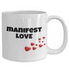 Appreciation Mug, Positive affirmation Mug, Manifest Love Coffee Mug, view 2