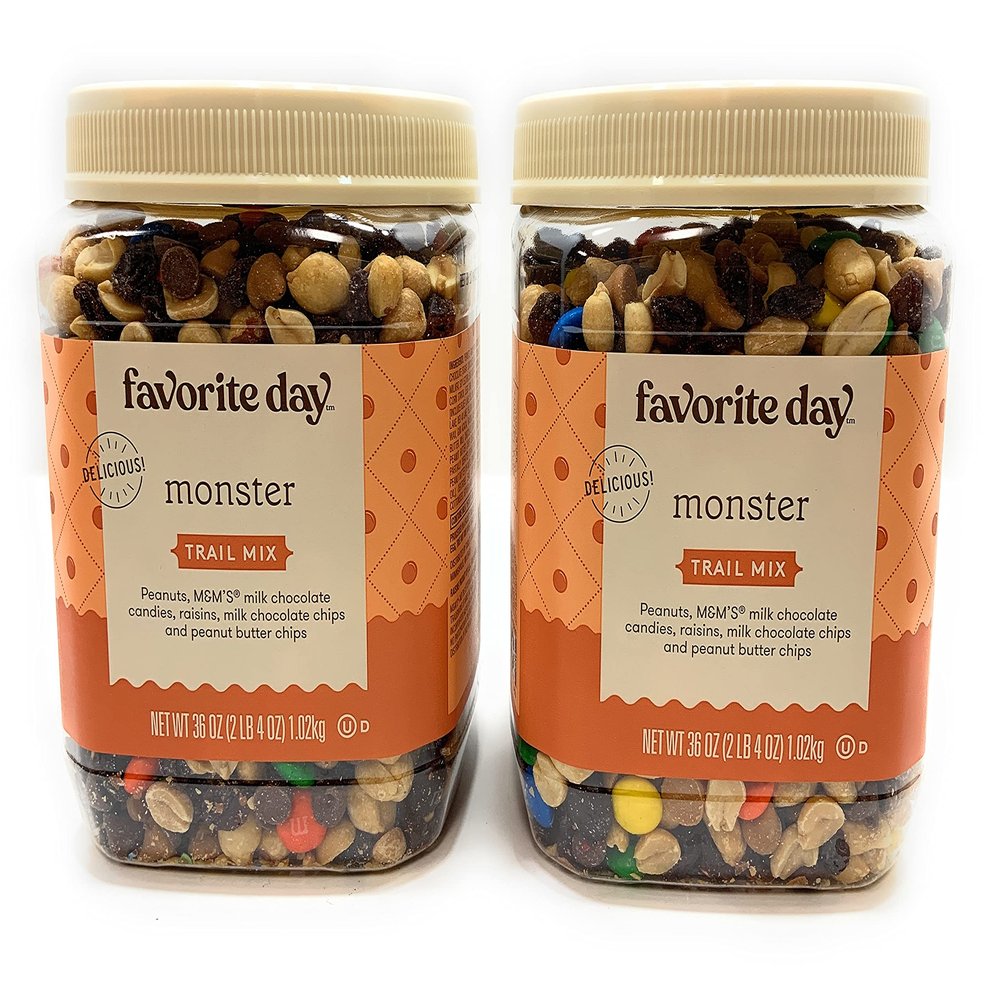 Favorite Day Monster Trail Mix 2-Pack (72oz.) 2.25 Pound (Pack of 2)