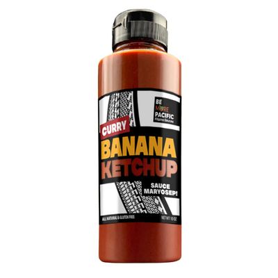 Curry Spicy Banana Ketchup Hot Sauce - Be More Pacific Filipino Sauces [3pack, 10 oz. per bottle]