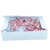 CakeSupplyShop Celebrations Set of 10-1/2 lb. Gloss Candy Glossy White Wedding Party Favor Boxes 5.5" x 2.75" x 1.75" view 3