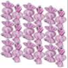18 Pack 4" Pink Candy Ornament with White Glitter view 1