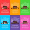 Dr. Bronner's - Magic All-One Variety Chocolate: Salted Whole Almonds, Salted Almond Butter, Crunchy Hazelnut Butter, Roasted Whole Hazelnuts, Salted Dark Chocolate, Smooth Coconut Praline | 6 Count view 3
