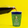 Personalized Kiss Me I'm Irish Party Cup Sleeve - without bottom view 3