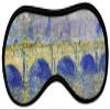 YouCustomizeIt Waterloo Bridge by Claude Monet Sleeping Eye Masks - Large view 1
