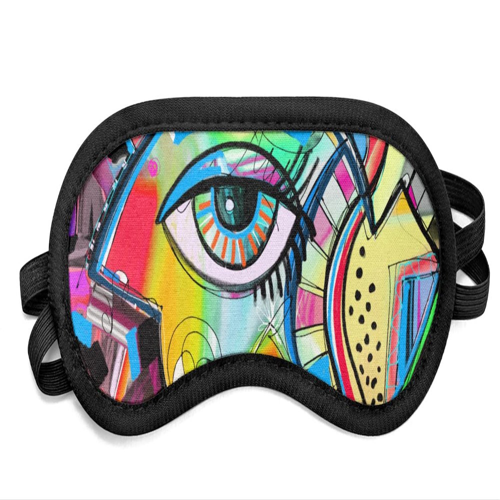 YouCustomizeIt Abstract Eye Painting Sleeping Eye Mask - Small