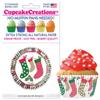 Christmas Stockings Cupcake Papers - 32 count view 1