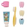 Miniature Erasers Dental Teeth Brush Cup and Toothpaste Pack of 20 view 2