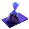 GAKA Blue Clear Treat Bags,Candy Plastic Cellophane Bags with Ties,Pack of 50(6 x 9 inches) view 1