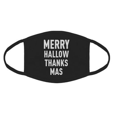 Indica Plateau Merry Hallow Thanks Mas Cotton Face Mask
