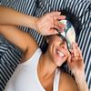 YouCustomizeIt Great Wave Off Kanagawa Sleeping Eye Masks - Large view 3