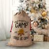 Camping Sayings & Quotes (Color) Santa Sack - Front view 2