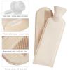 (2L,72 cm) Long Hot Water Bottle with Soft Plush Cover,Bed Warm Waist Warm Back Hot Water Bottle The Cosiest Companion to Snuggle up to on a Winter's Night (Color : Pink) view 3