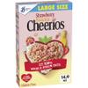Strawberry Banana Cheerios, Heart Healthy Gluten Free Breakfast Cereal, Made with Whole Grain Oats, Large Size, 14.9 oz view 1