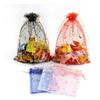 100pcs Small Organza Gift Bags Wedding Gift Packaging Bags Favour Bags with Drawstring for Christmas Birthday Mixed Color 9 * 12cm view 1
