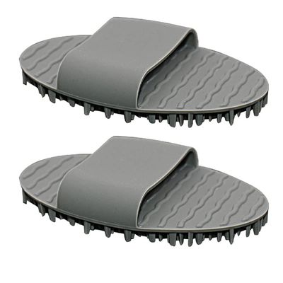 2pcs Silicone Cleaning Brush Dish Clean Brush Cleaning Tool Pan Cleaning Kitchen Pan Kitchen Cleaning Supply Cleaning