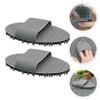 2pcs Silicone Cleaning Brush Dish Clean Brush Cleaning Tool Pan Cleaning Kitchen Pan Kitchen Cleaning Supply Cleaning view 2