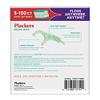 Plackers Micro Mint Dental Flossers, Fold-Out Toothpick, Super Tuffloss, Easy Storage with Sure-Zip Seal, Fresh Mint Flavor, 750 Count (Pack of 5) view 2