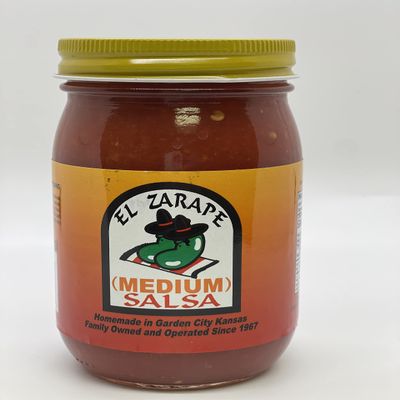 El Zarape Medium Salsa, 16oz.