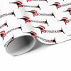 Customized Name Gift Wrapping Paper, Christmas Dog Dachshund Santa Hat White Personalized Birthday Gift Wrap Paper with Text Funny Wrapping Paper Roll for Men Women Birthday Christmas 58x23 1 Roll view 3