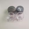 MUDOR 6 Pack Wood Grain Contact Lens Case, Contact Lens Box Holder Container Soak Storage Kit, Mini Contact Lens Travel Case with Leak-Proof Packaging,Silver Gray view 3