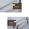 LUOFDCLDDD Safety Grab BarWall-Mounted Towel Rack Bathtub Safety Grab Bar-Stainless Steel Bracket Portable Bracket Bathroom Handle Bathtub Shower/33Cm view 3