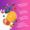BeLive Probiotic Gummies - Probiotics with 5 Billion CFUs for Digestive Health, Men, Women & Kids Probiotic Supplements for Immune Support, Sugar Free & Vegan  Blueberry, Strawberry & Orange | 2-Pack view 3