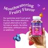 BeLive Probiotic Gummies - Probiotics with 5 Billion CFUs for Digestive Health, Men, Women & Kids Probiotic Supplements for Immune Support, Sugar Free & Vegan  Blueberry, Strawberry & Orange | 2-Pack view 4