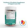 BeLive Synbiotics - Probiotic & Prebiotic Fiber Gummies  High Strength Inulin (3g), Dietary Fiber Supplement, Digestive Support for Kids & Adults - Strawberry, Orange, Blueberry Flavor | 2-Pack view 2