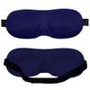 3D Contoured Luxury Blindfold Sleep Mask, Eye Mask for Sleeping, Light Blocking Eye Blinder with Adjustable Strap for Men & Women, Soft & Comfortable Sleep Mask for Travel Shift Work, Navy Blue view 1