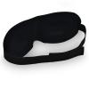 3D Contoured Luxury Blindfold Sleep Mask, Eye Mask for Sleeping, Light Blocking Eye Blinder with Adjustable Strap for Men & Women, Soft & Comfortable Sleep Mask for Travel Shift Work, Black view 2